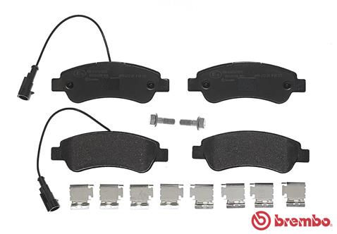 A.B.S. P 61 125 BREMBO Bremsbelagsatz, Scheibenbremse